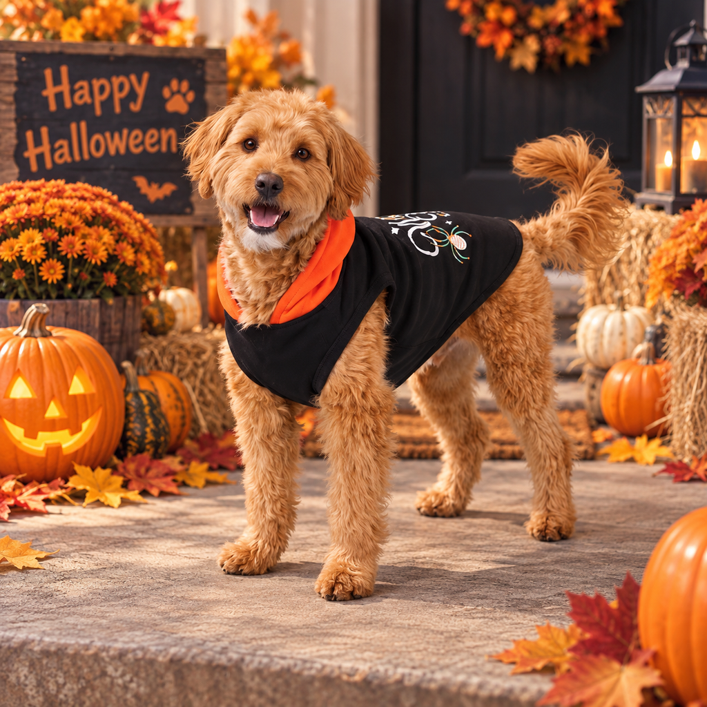 Witch Please Halloween Dog Hoodie