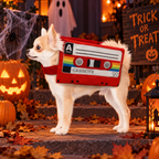 Retro Cassette Pet Costume