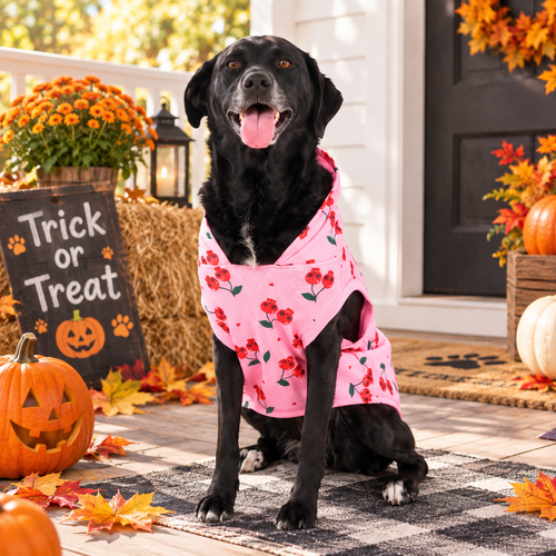 Dead Cute Halloween Dog Hoodie