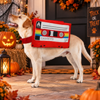 Retro Cassette Pet Costume