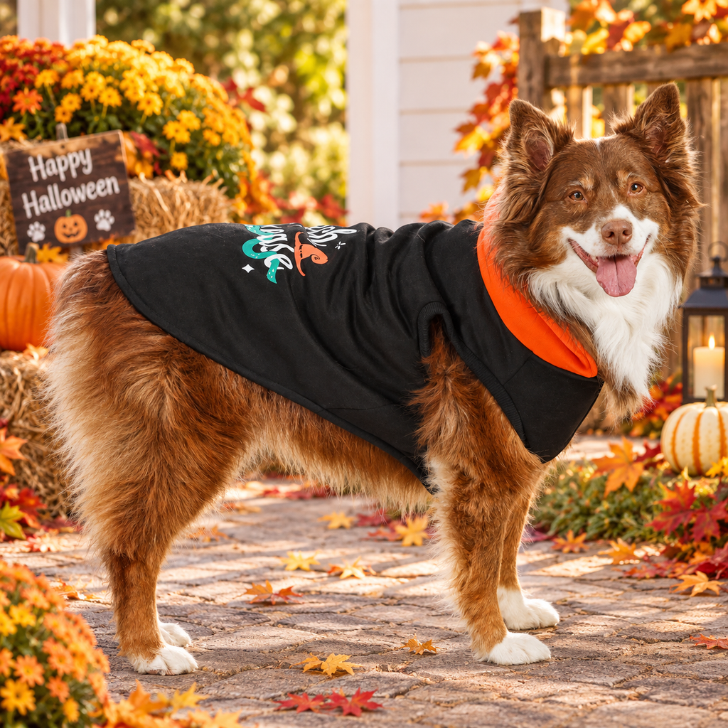 Witch Please Halloween Dog Hoodie