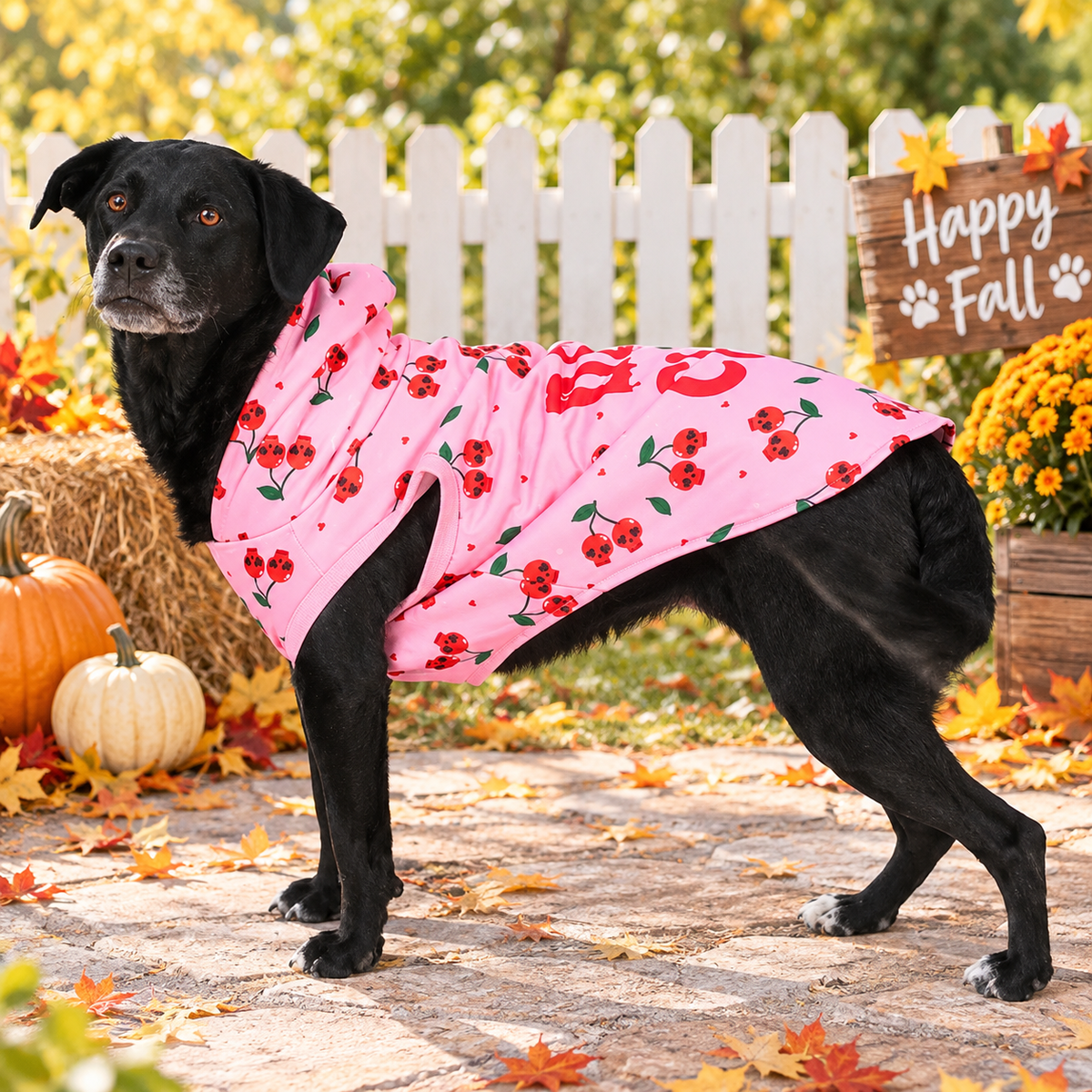 Dead Cute Halloween Dog Hoodie