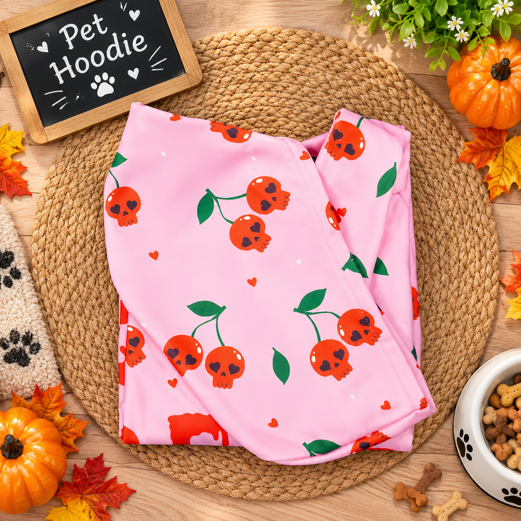 Dead Cute Halloween Dog Hoodie
