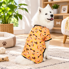 Candy Corn Halloween Dog Pajamas